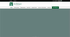 Desktop Screenshot of hotel-delbosque.com